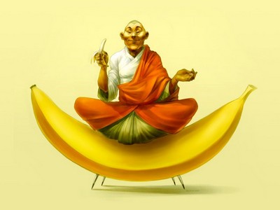 Будда і банан