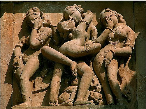 Кхаджурахо еротична скульптура