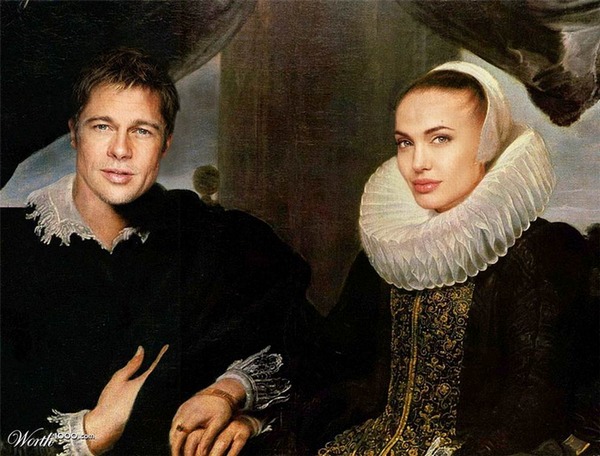 Brad Pitt and Angelina Jolie