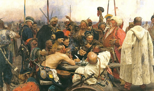 Козаки пишуть листа турецькому султану