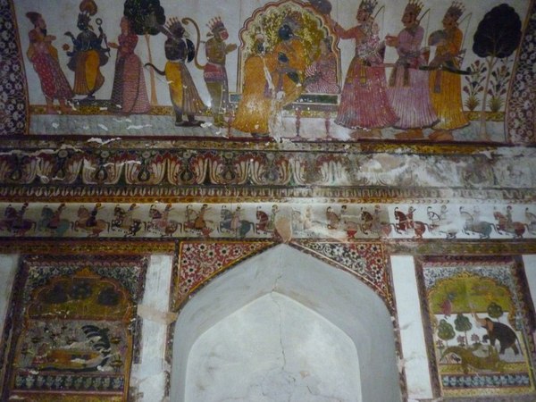 роспись стен в Индии