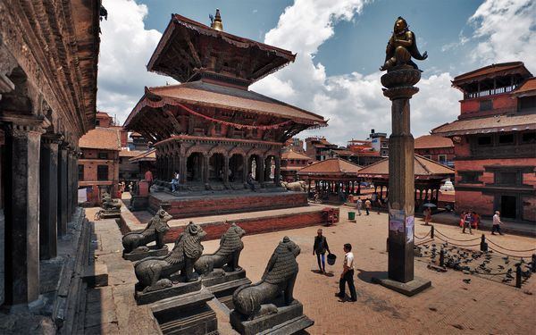 Дворцовая площадь в Катманду