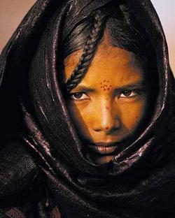 Женщина племени туарегов