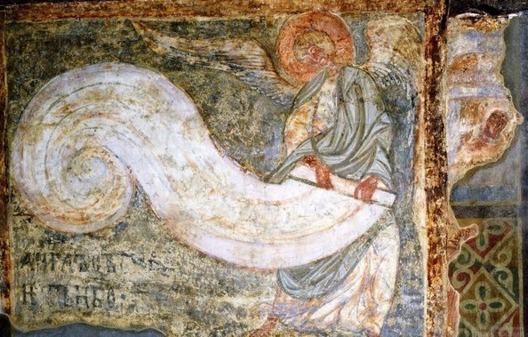 Древние росписи Кирилловского собора